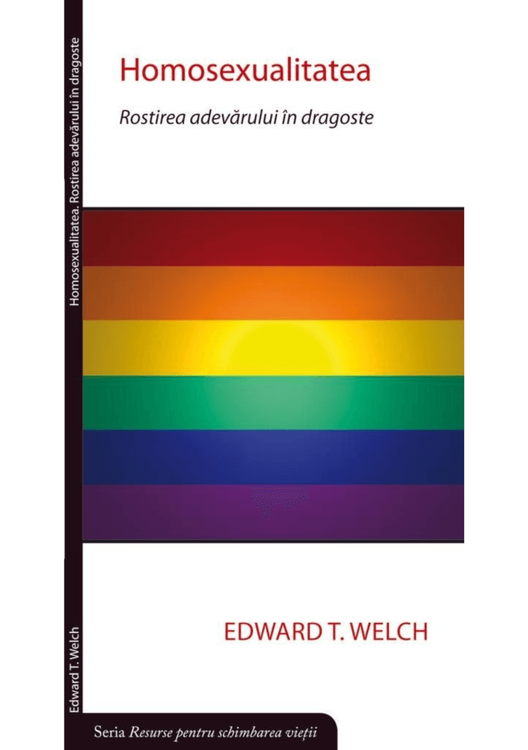 Homosexualitatea Rostirea adevarului in dragoste