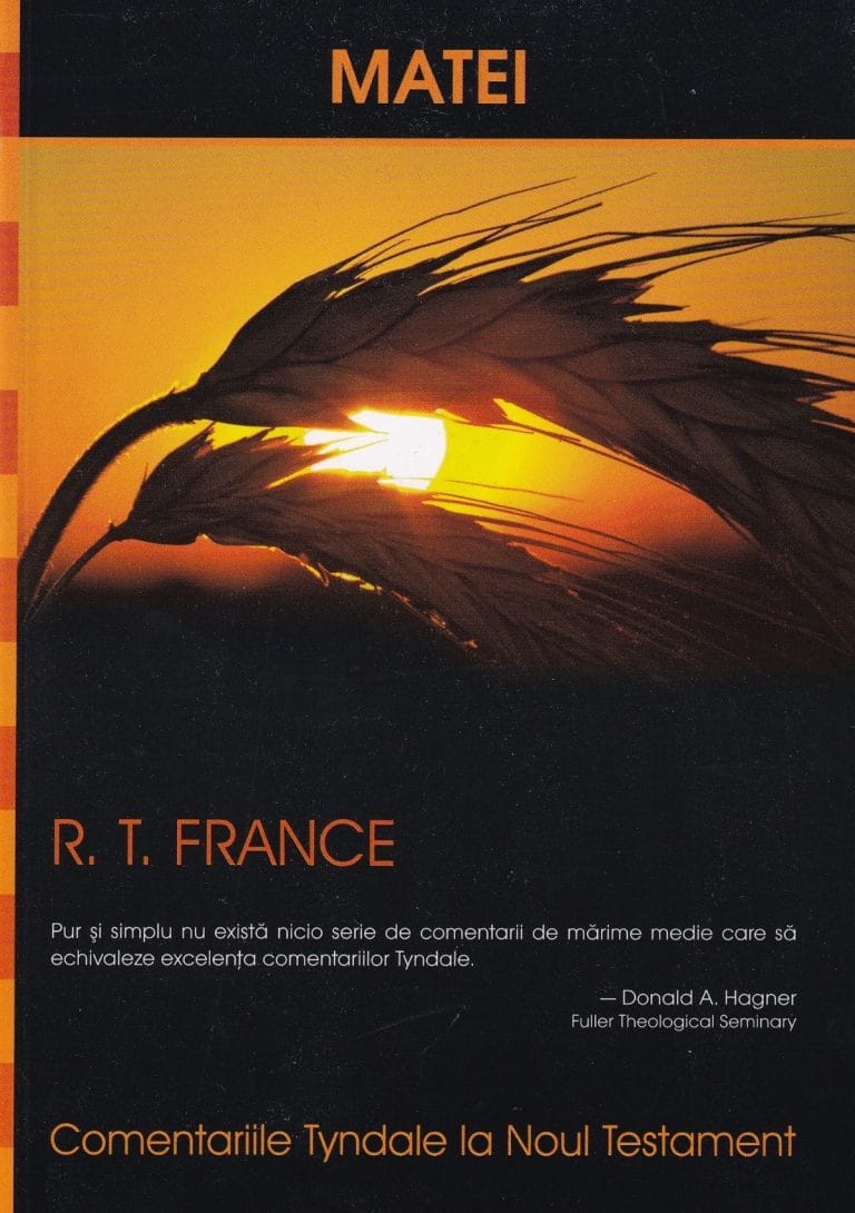 Comentariile Tyndale Volumul 1 Matei