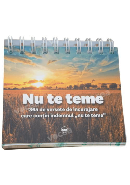 Nu te teme 365 Versete de încurajare