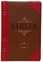 Biblie Medie NTR Vintage Maro/Roșu