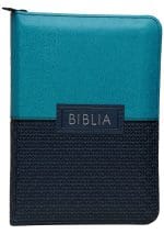 Biblie Mică Albastru Închis/Deschis 046 ZTI