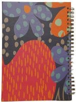 Jurnal cu spirală Design flori abstracte - imagine 2