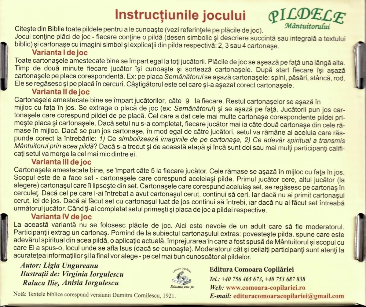 Joc Pildele Mântuitorului - imagine 2