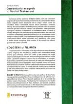 Coloseni și Filimon Comentariu exegetic al Noului Testament - imagine 2