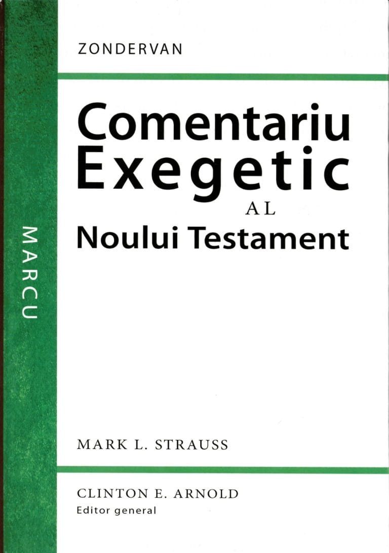 Marcu Comentariu exegetic al Noului Testament