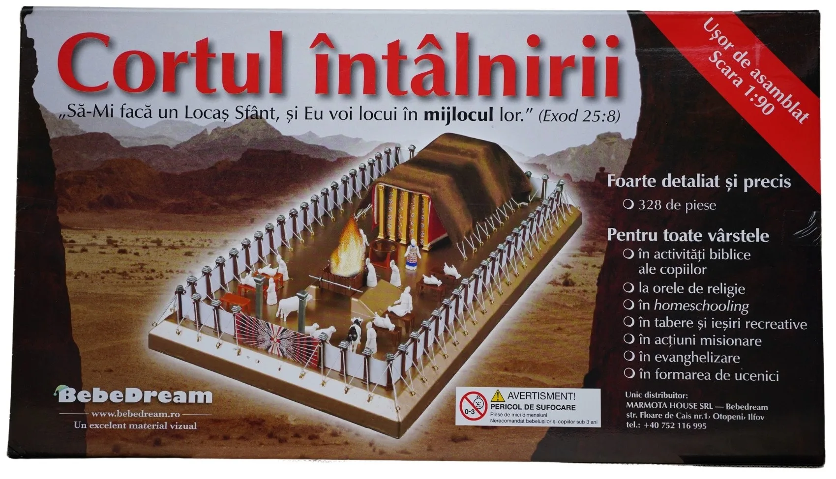 Cortul Întâlnirii la scara 1:90 (Tabernacol) - imagine 1
