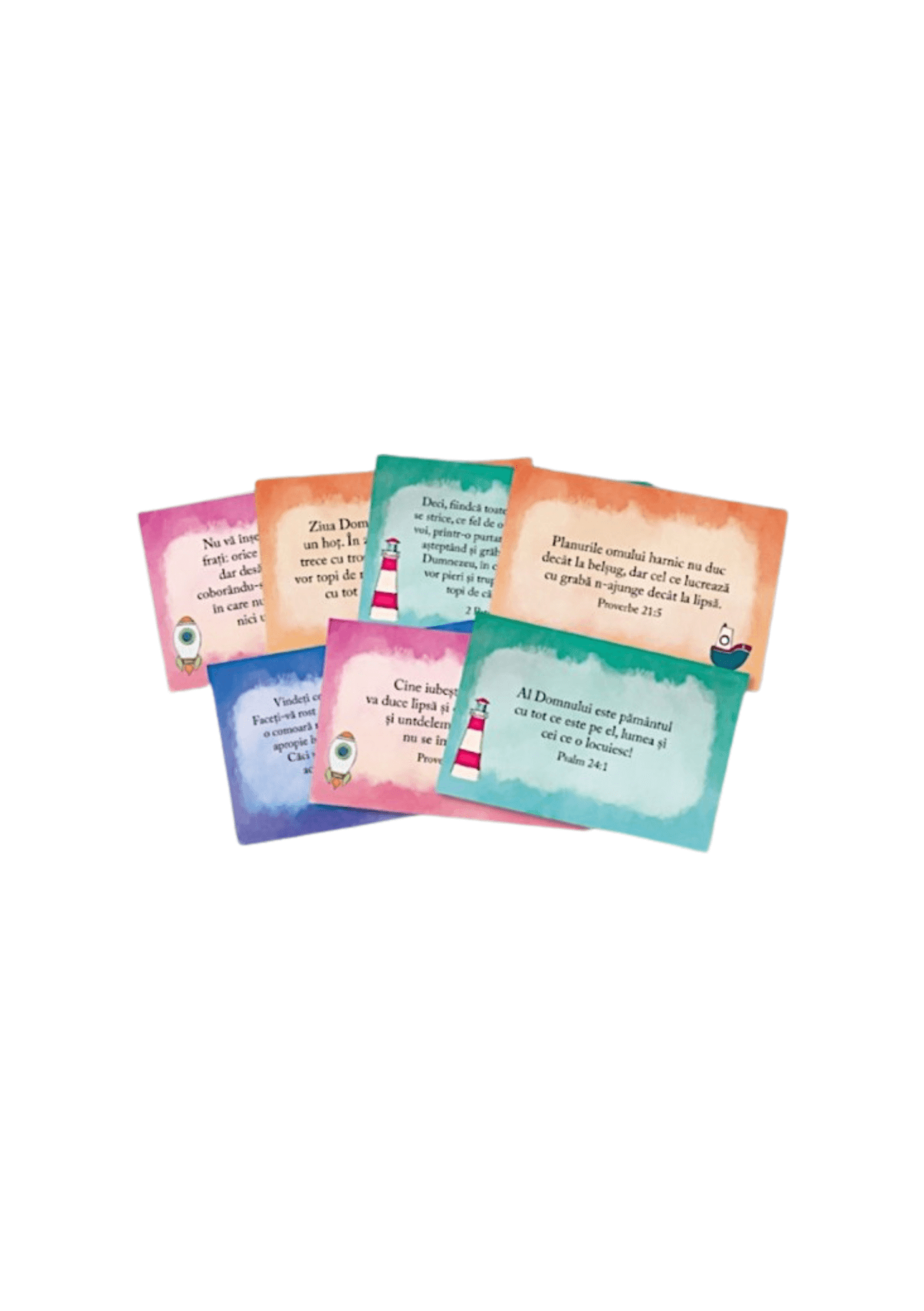 Set 28 carduri cu versete Set 28 carduri cu versete - imagine 1