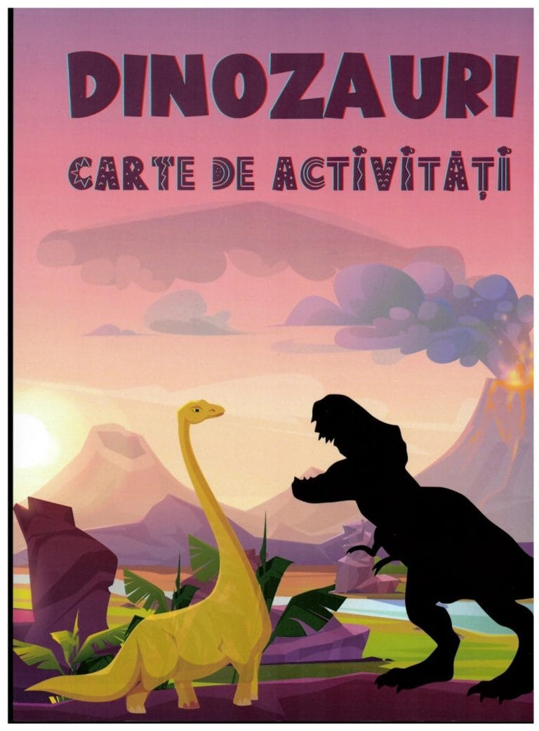 Carte de activități Dinozauri