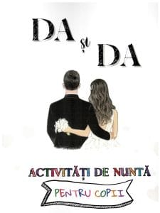 Activități de nuntă pentru copii DA și DA