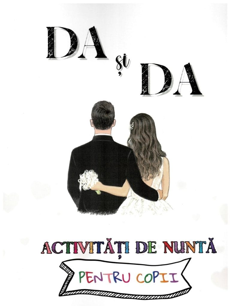 Activități de nuntă pentru copii DA și DA