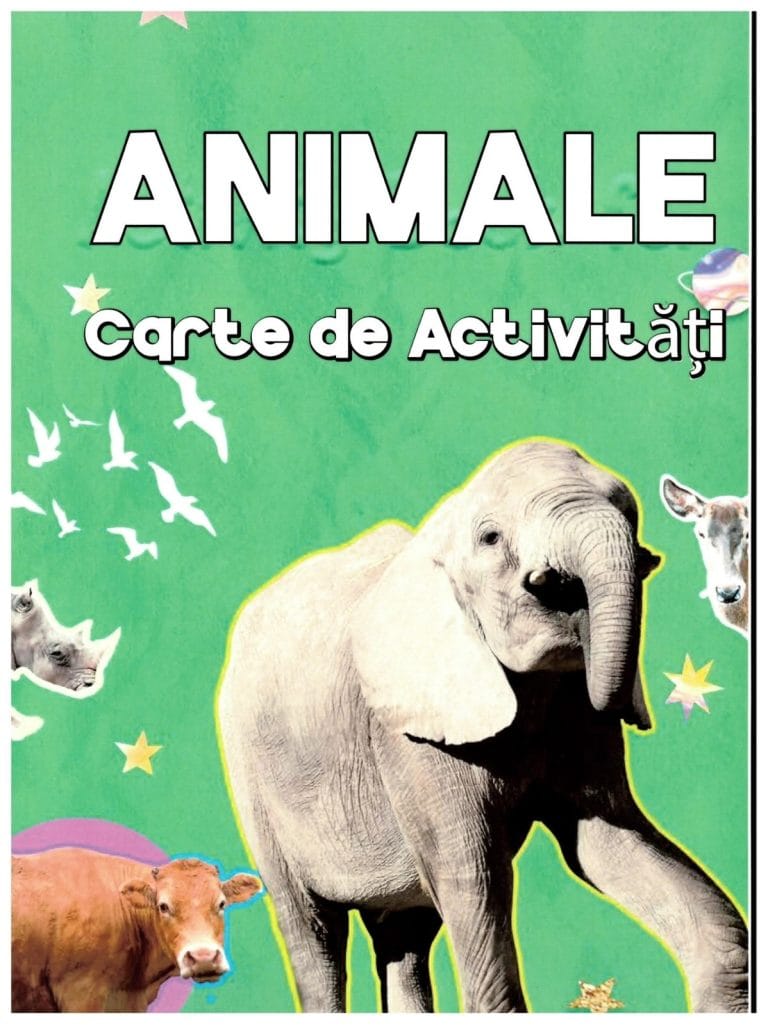 Carte de activități Animale