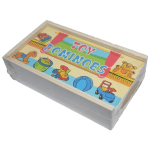 Domino din lemn (2+ jucatori)