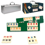 Remi în cutie de aluminiu (2-4 jucători)