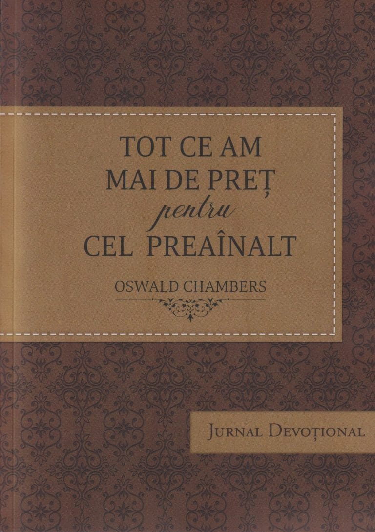 Tot ce am mai de preț pentru cel Preaînalt
