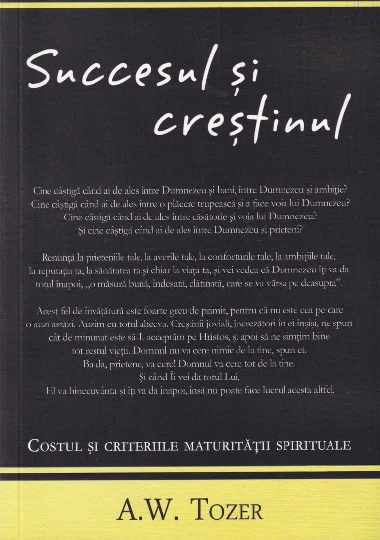 Succesul şi creştinul