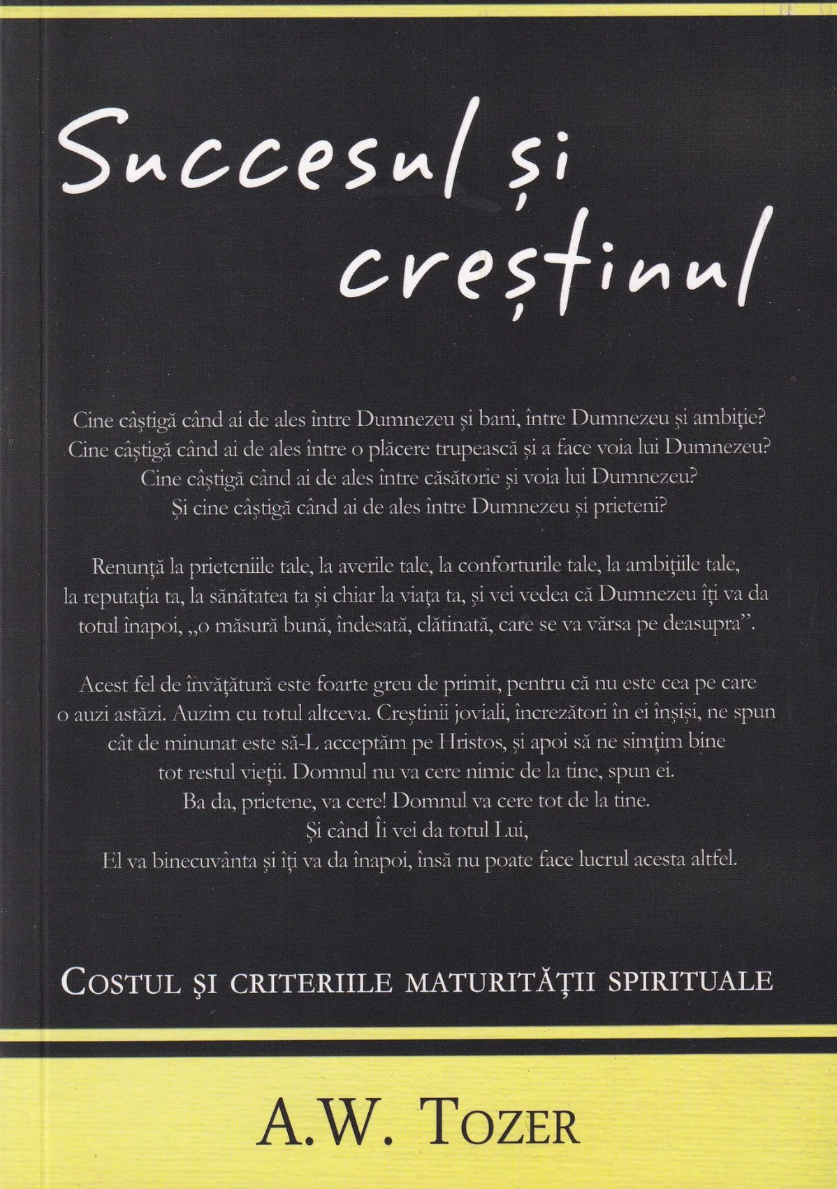 Succesul şi creştinul