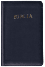 Biblia de studiu pentru Copii/Adolescenți Albastru cu fermoar