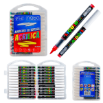 Markere cu vopsea acrilică 24 Culori cu vârf tip pensulă