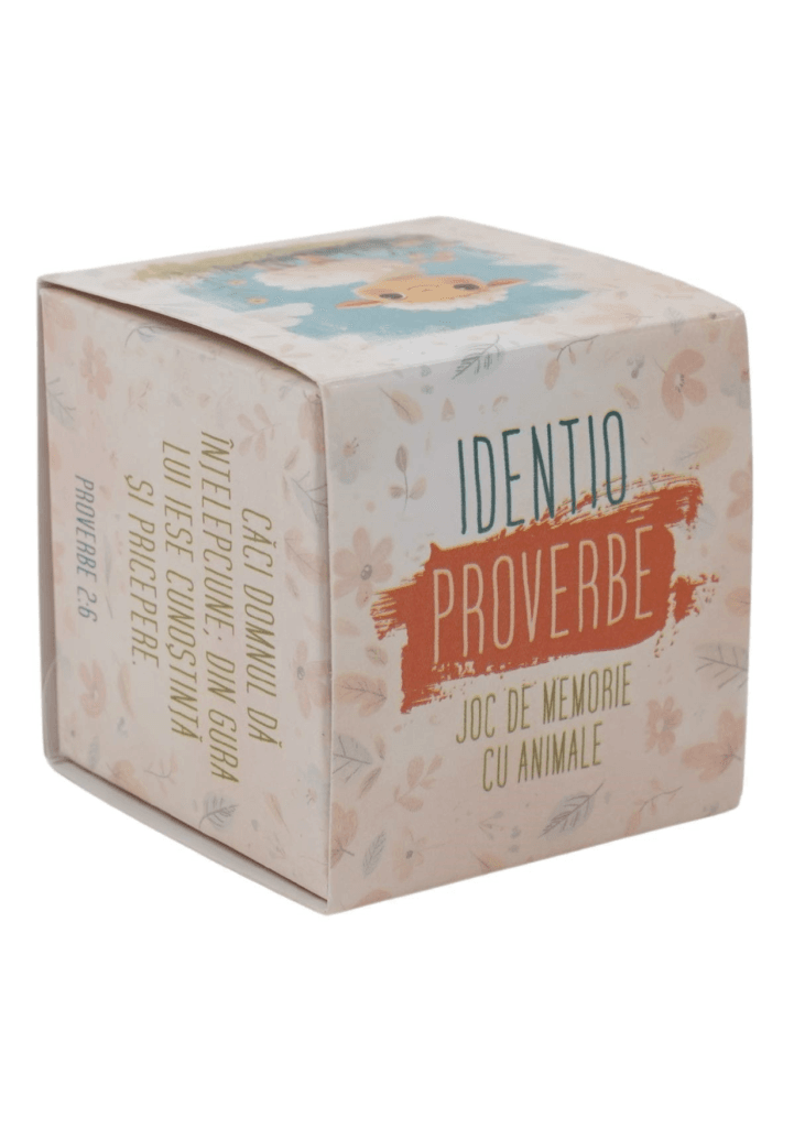 Joc de memorie Proverbe IDENTIO