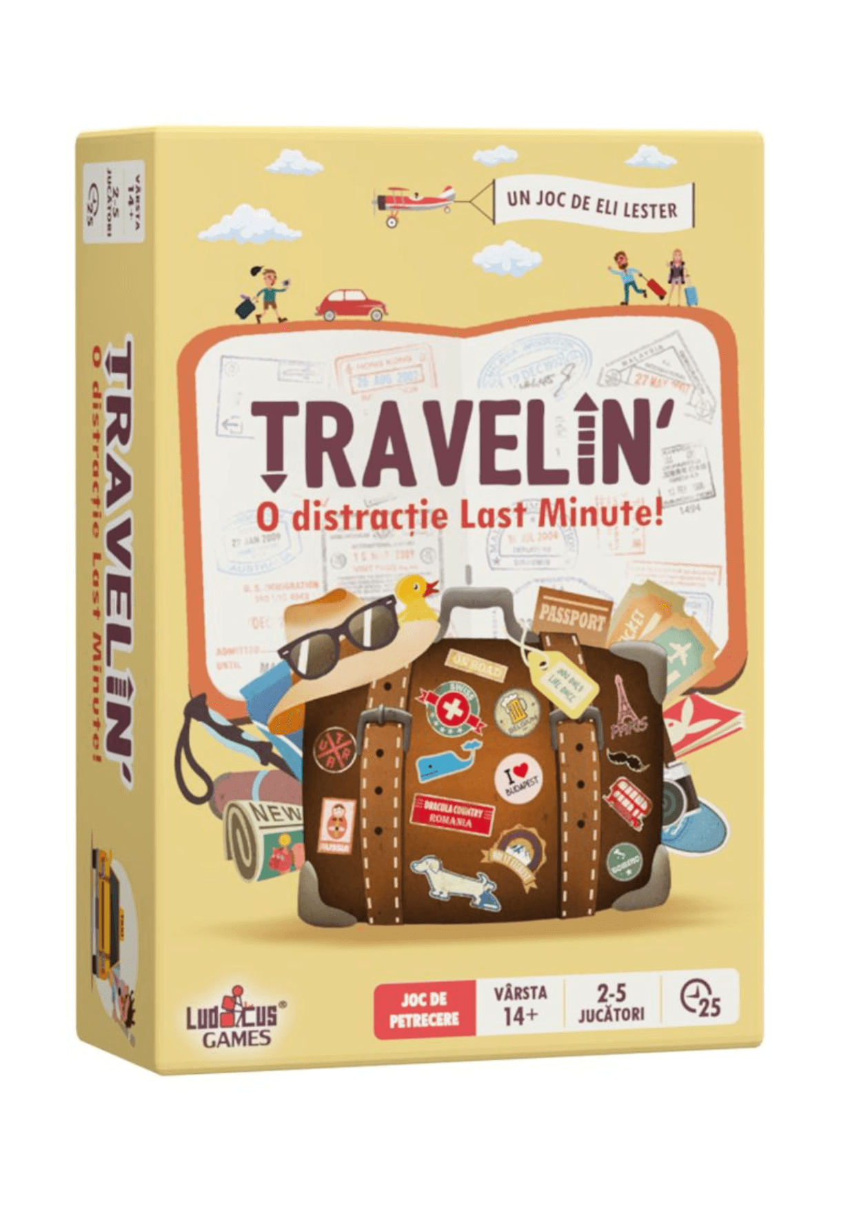 Joc de societate Travelin Joc de societate Travelin (14+ ani) - imagine 1