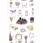 Abțibilduri educative Lavanda