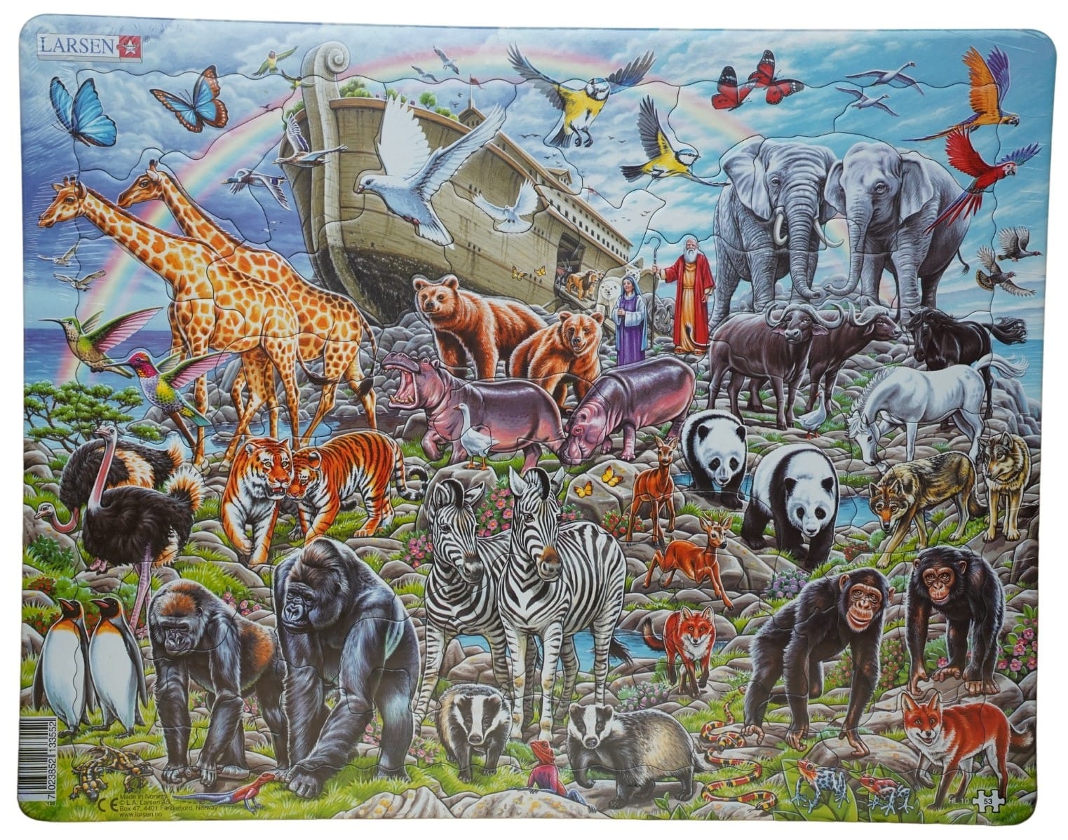 BebeDream - 6 Puzzle Scene Vechiul Testament 53 Piese - imagine 1