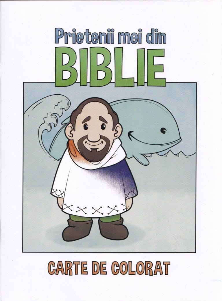 Prietenii mei din Biblie Carte de colorat cu activități