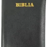 Biblie medie 057 ZTI Negru din Piele