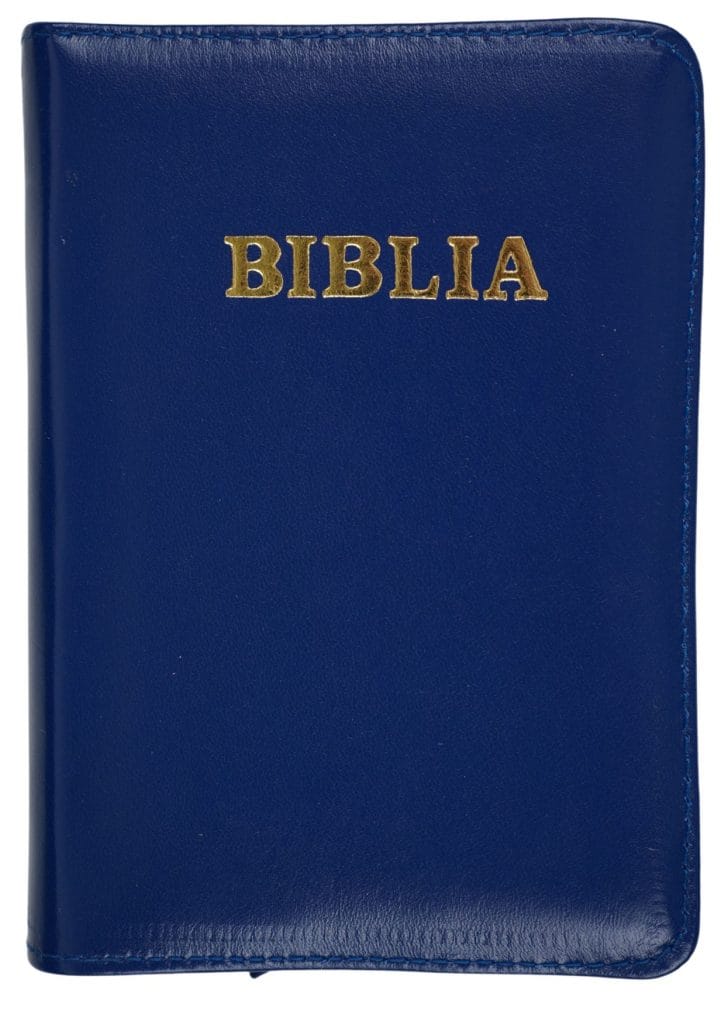 Biblie mică 047 PF Albastru