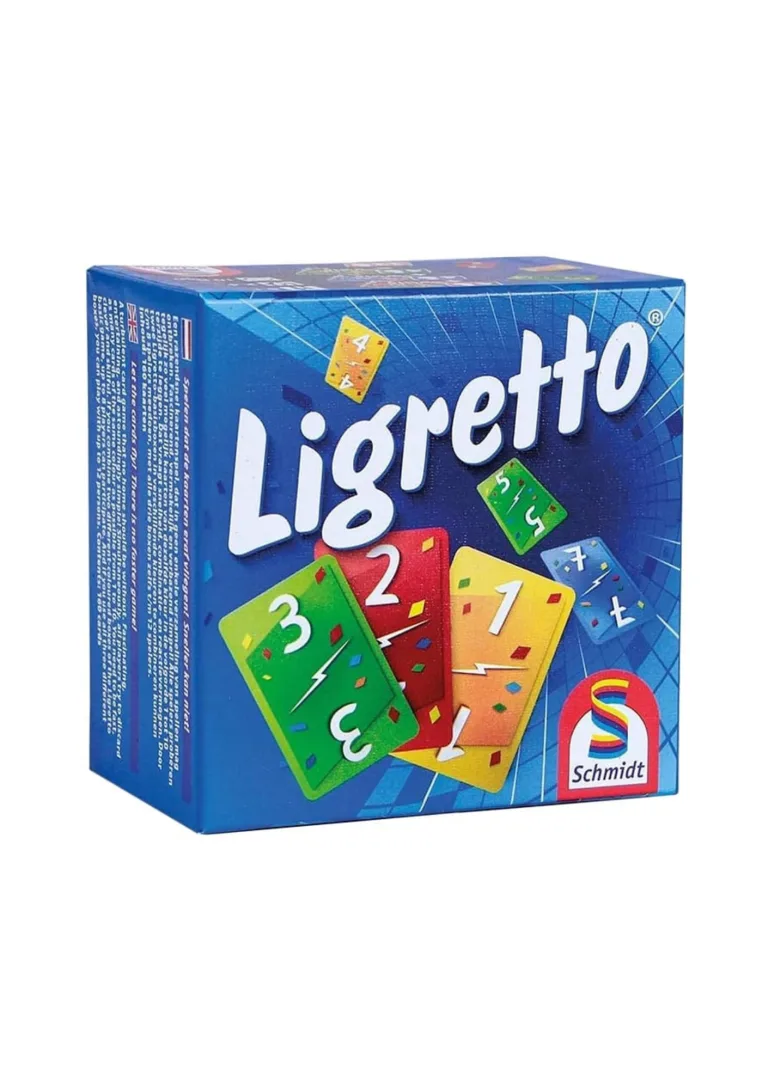 Joc de carti Ligretto Albastru 8 ani 1