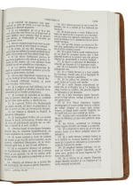 Biblie ortodoxă 053 maro cu cruce margini albe - imagine 3