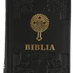 Biblie ortodoxă 053 neagră cu margini albe