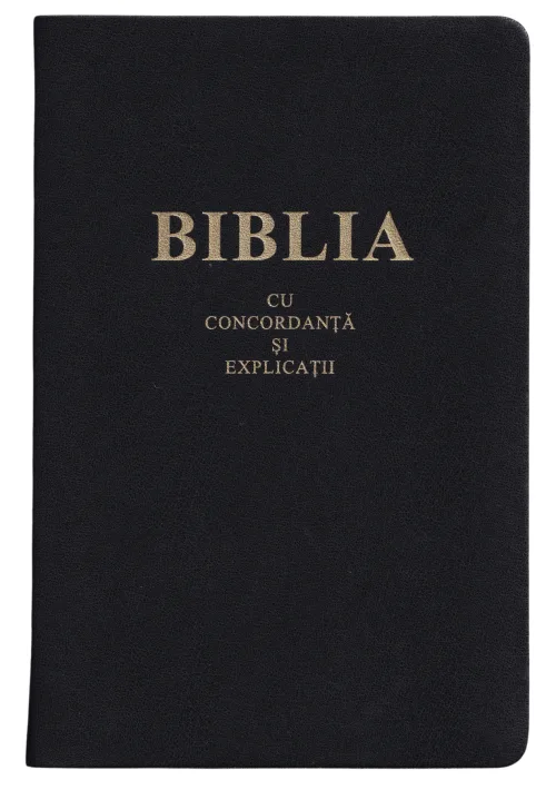 Biblie cu explicatii CO 077 TI Negru