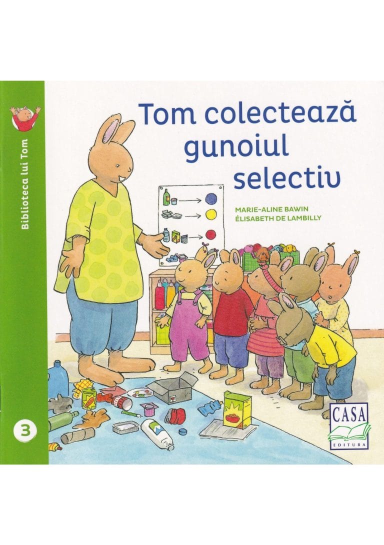 Tom colectează gunoiul selectiv