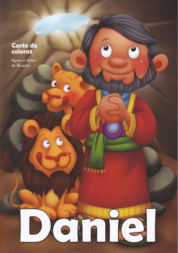 Daniel Carte de colorat cu personaje biblice