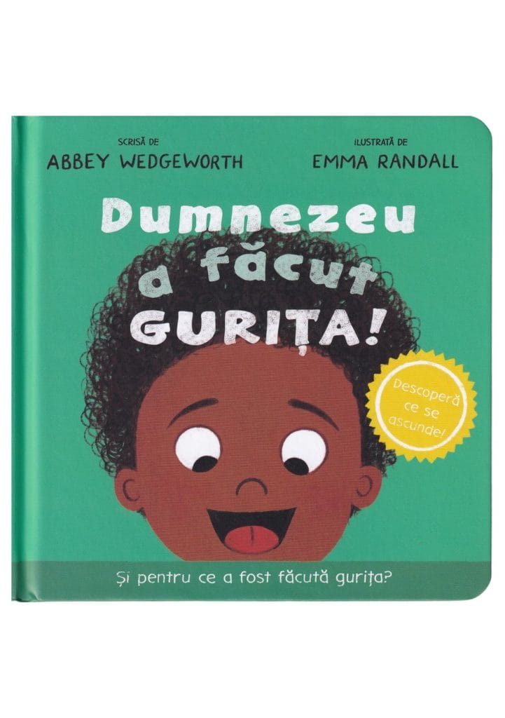 Dumnezeu a făcut gurița - Carte cartonată interactivă cu clapete