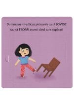 Dumnezeu a făcut piciorușele - Carte cartonată interactivă cu clapete - imagine 2