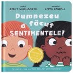 Dumnezeu a făcut sentimentele - Carte cartonată interactivă cu clapete