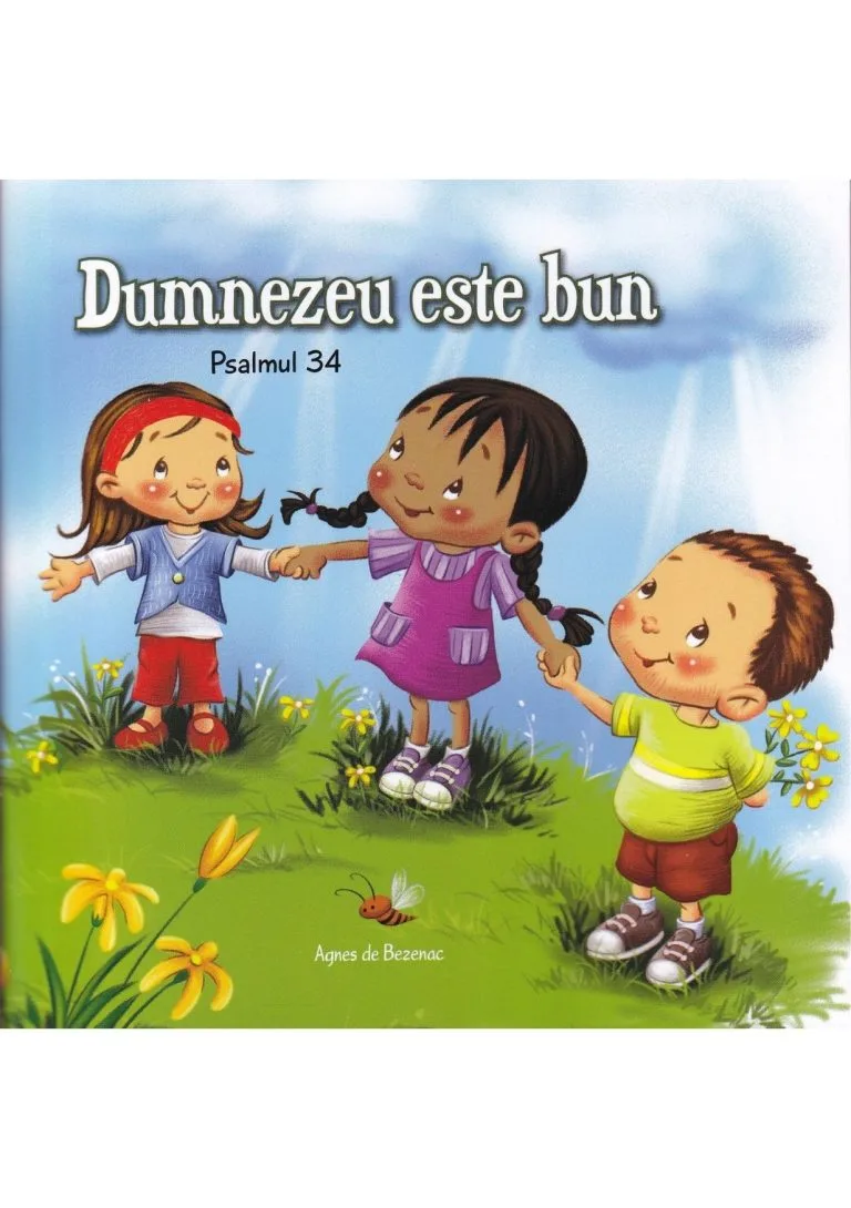 Psalmul 34 Dumnezeu este bun - Capitole biblice in imagini pentru copii