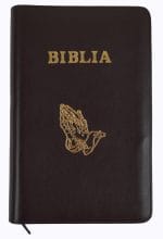 Biblia de studiu pentru Copii/Adolescenți Maro închis cu fermoar