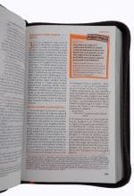 Biblia de studiu pentru Copii/Adolescenti Maro închis cu fermoar - imagine 2