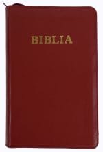 Biblia de studiu pentru Copii/Adolescenți Cărămiziu cu fermoar