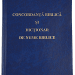 Concordanță biblică și dicționar de nume biblice Albastru