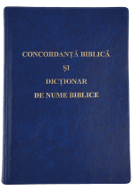 Concordanță biblică și dicționar de nume biblice Albastru