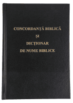 Concordanță biblică și dicționar de nume biblice Negru