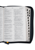 Biblie bilingva romana-engleza Medie Albastru Navy - imagine 4