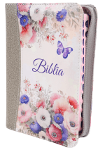 Biblie mica Gri floral 046 ZTI - imagine 2