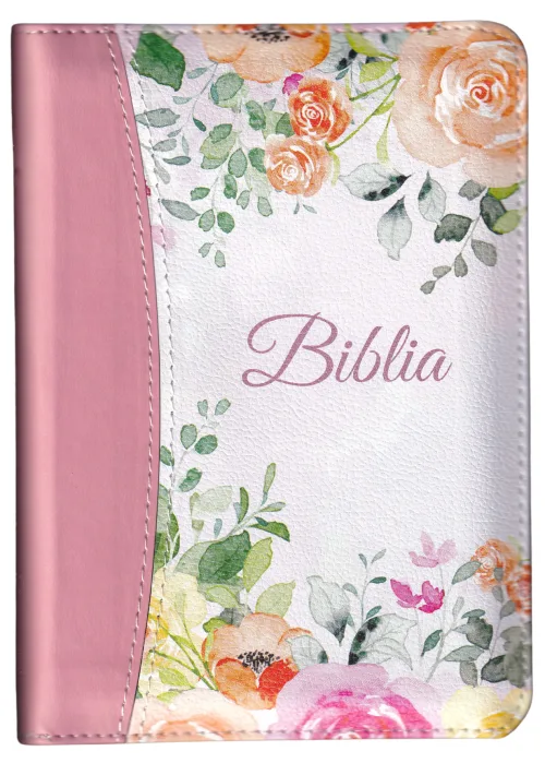 Biblie mică Roz floral 046 ZTI