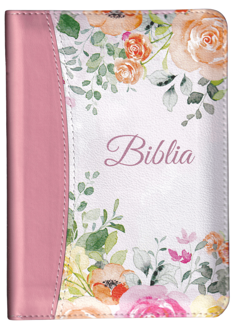 Biblie mică Roz floral 046 ZTI