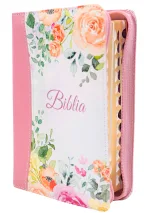 Biblie mica Roz floral 046 ZTI - imagine 2